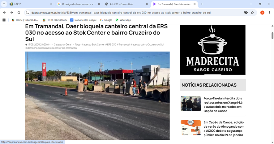 Repercussão Notícia 1